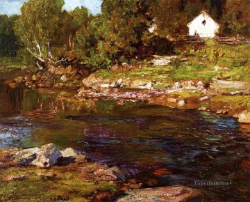 カナダの風景ビーチのお土産 エドワード・ヘンリー・ポットストスト Oil Paintings